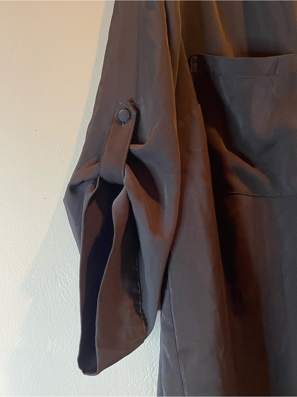 Torrid Harper Black Georgette Pullover Blouse - Picture 4 of 5